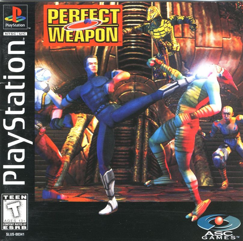 Perfect Weapon box art for Playstation